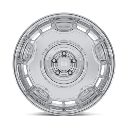 US MAG UC146 ARLINGTON Polished 20x8.5 +1 5x127mm 78.1mm - Wheelwiz