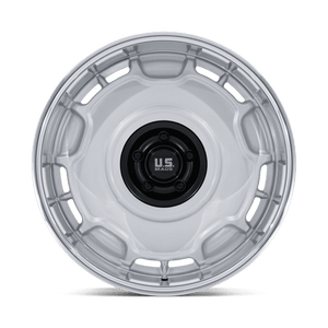 US MAG UC146 ARLINGTON Silver M-blk Center W/ Dc-lip 22x10.5 +12 5x127mm 78.1mm