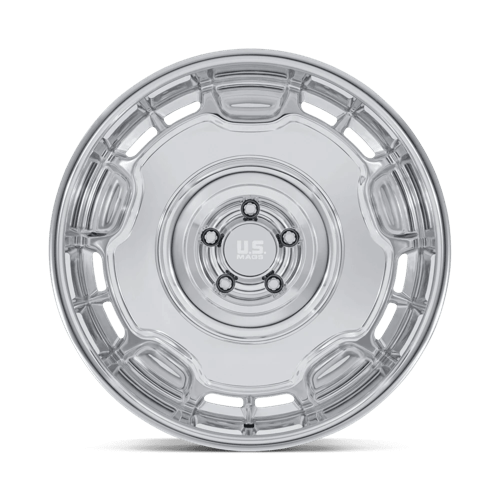 US MAG UC146 ARLINGTON Polished 22x9 +15 5x127mm 78.1mm - Wheelwiz
