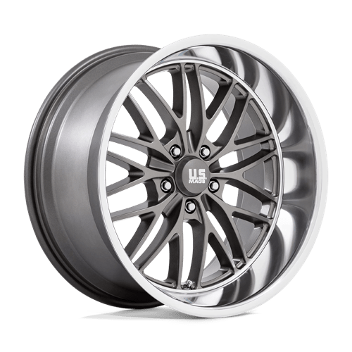 US MAG U139 SANTA CRUZ Anthracite W/ Diamond Cut Lip 20x8.5 +6 5x127mm 78.1mm - Wheelwiz