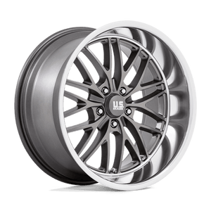 US MAG U139 SANTA CRUZ Anthracite W/ Diamond Cut Lip 20x10 +6 5x127mm 78.1mm
