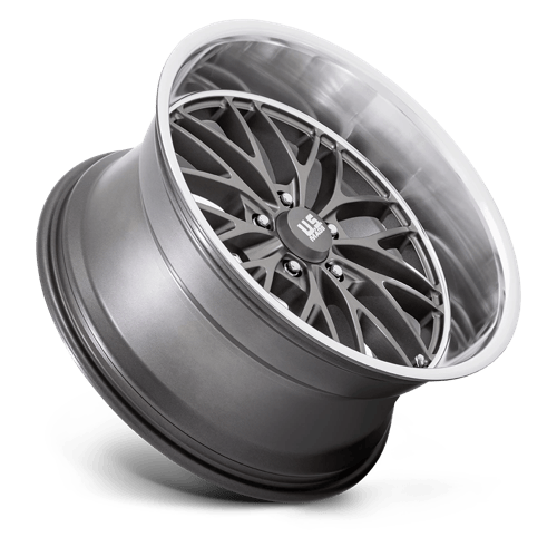 US MAG U139 SANTA CRUZ Anthracite W/ Diamond Cut Lip 20x10 +6 5x120.65mm 72.6mm