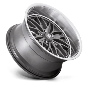 US MAG U139 SANTA CRUZ Anthracite W/ Diamond Cut Lip 20x8.5 +6 5x127mm 78.1mm