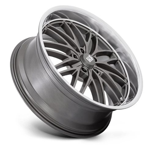 US MAG U139 SANTA CRUZ Anthracite W/ Diamond Cut Lip 22x9 +15 5x127mm 78.1mm - Wheelwiz