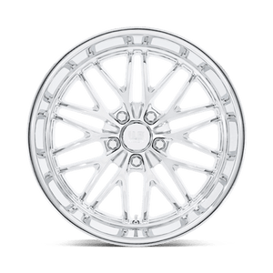 US MAG U140 SANTA CRUZ Chrome 20x10 +6 5x120.65mm 72.6mm