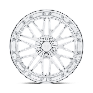 US MAG U140 SANTA CRUZ Chrome 20x10 +6 5x120.65mm 72.6mm - Wheelwiz