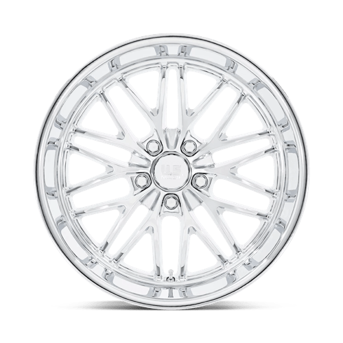 US MAG U140 SANTA CRUZ Chrome 20x8.5 +6 5x127mm 78.1mm - Wheelwiz
