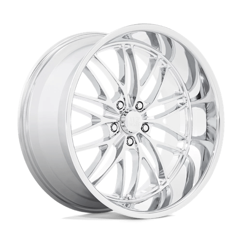 US MAG U140 SANTA CRUZ Chrome 22x10.5 0 5x127mm 78.1mm - Wheelwiz