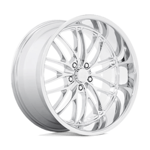US MAG U142 SANTA CRUZ Polished 22x10.5 0 5x127mm 78.1mm - Wheelwiz