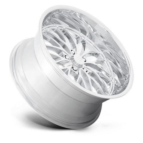 US MAG U140 SANTA CRUZ Chrome 22x10.5 0 5x127mm 78.1mm - Wheelwiz