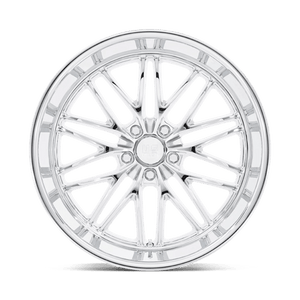 US MAG U140 SANTA CRUZ Chrome 22x10.5 0 5x127mm 78.1mm - Wheelwiz