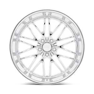 US MAG U140 SANTA CRUZ Chrome 22x10.5 0 5x127mm 78.1mm - Wheelwiz