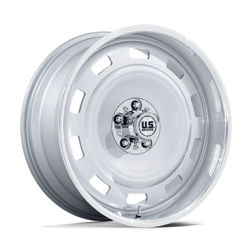 US MAG UC143 SCOTTSDALE Silver W/ Diamond Cut Lip 22x10.5 +12 6x139.7mm 78.1mm - Wheelwiz