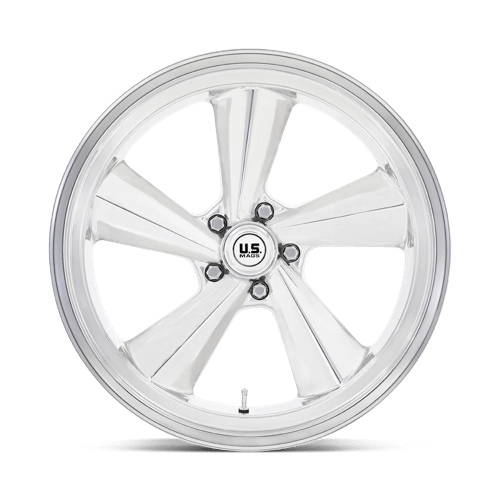 US MAG U135 TS Polished 22x9 +15 5x120.65mm 72.6mm - Wheelwiz
