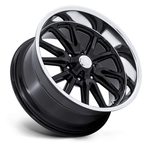 US MAG UC145 RAMBLER 6 Gloss Black Diamond Cut Lip 20x9.5 +1 6x139.7mm 78.1mm