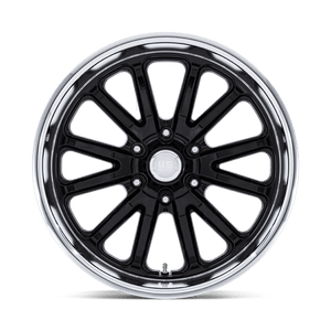 US MAG UC145 RAMBLER 6 Gloss Black Diamond Cut Lip 20x9.5 +1 6x127mm 78.1mm