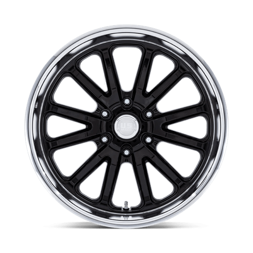 US MAG UC145 RAMBLER 6 Gloss Black Diamond Cut Lip 20x8 +1 6x127mm 78.1mm - Wheelwiz