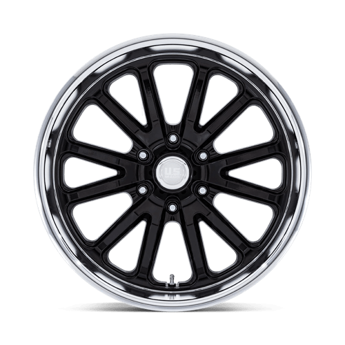 US MAG UC145 RAMBLER 6 Gloss Black Diamond Cut Lip 20x9.5 +1 6x127mm 78.1mm - Wheelwiz