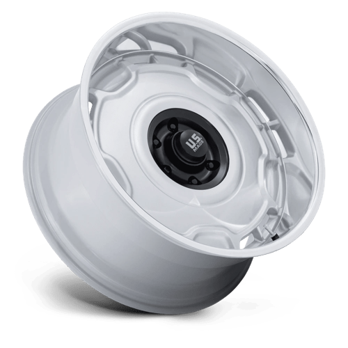 US MAG UC146 ARLINGTON Silver M-blk Center W/ Dc-lip 22x9 +15 6x139.7mm 106.1mm