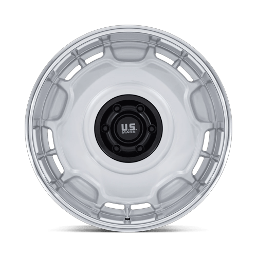 US MAG UC146 ARLINGTON Silver M-blk Center W/ Dc-lip 20x10 +6 5x127mm 78.1mm