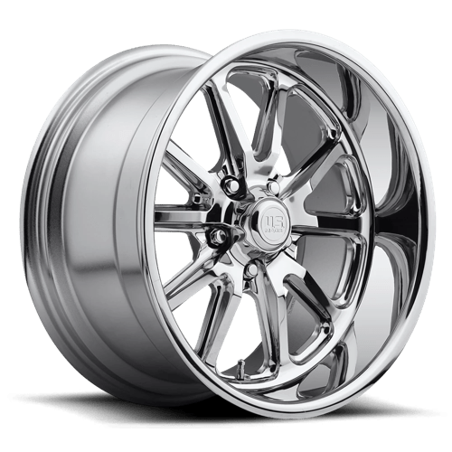 US MAG U141 RAMBLER Polished 22x9 +1 5x127mm 78.1mm - Wheelwiz