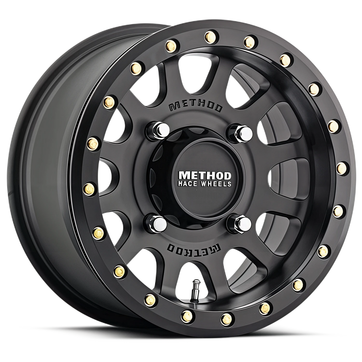 Method Race Wheels MR401 Beadlock UTV Matte Black 14x7 +13 4x136mm 106mm - Wheelwiz