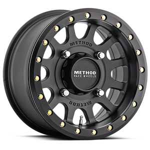 Method Race Wheels MR401 Beadlock UTV Matte Black 14x7 +13 4x136mm 106mm - Wheelwiz