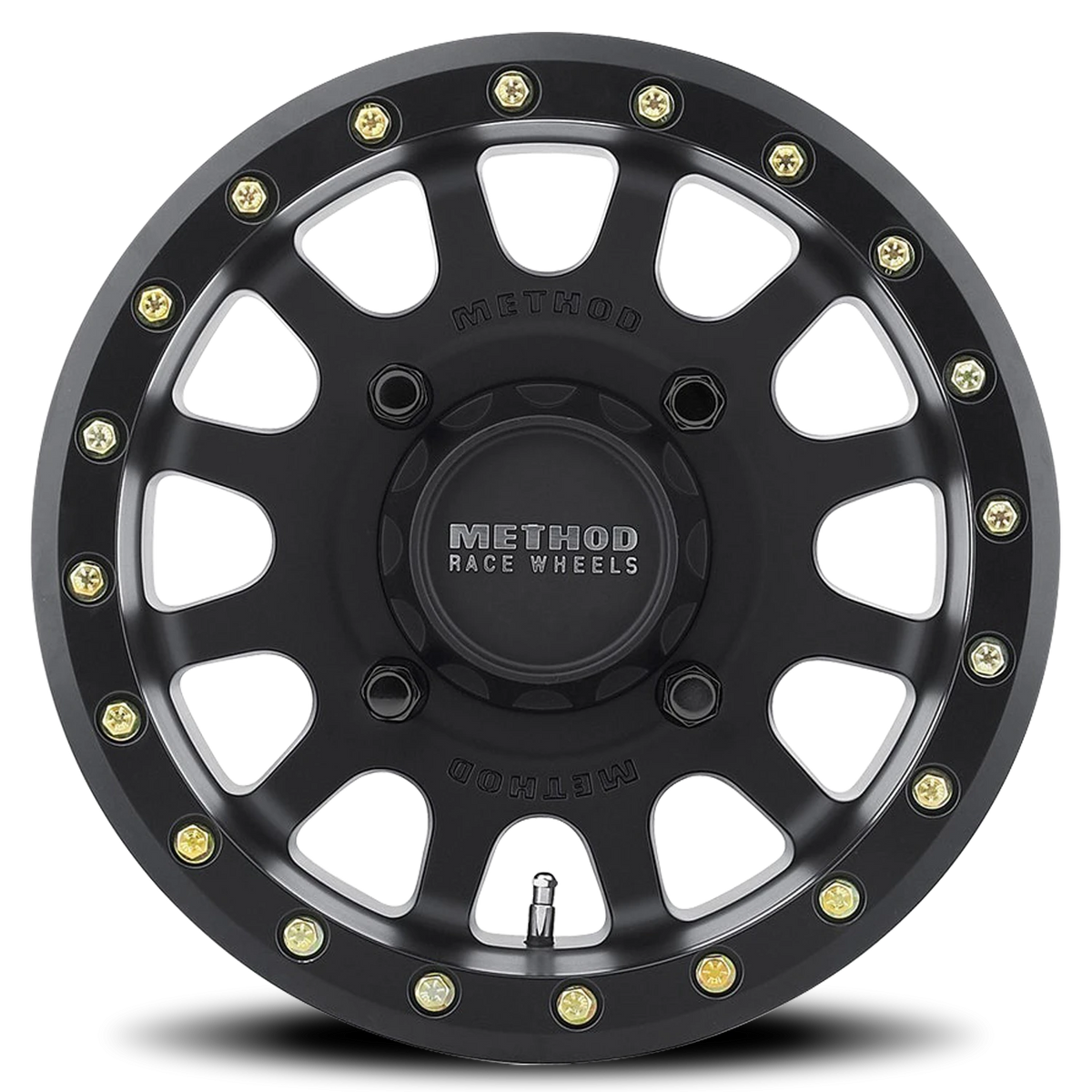 Method Race Wheels MR401 Beadlock UTV Matte Black 14x7 +13 4x136mm 106mm - Wheelwiz