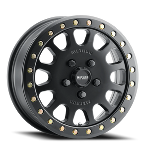Method Race Wheels MR401 Beadlock UTV Matte Black 15x7 +38 5x114.3mm 72mm