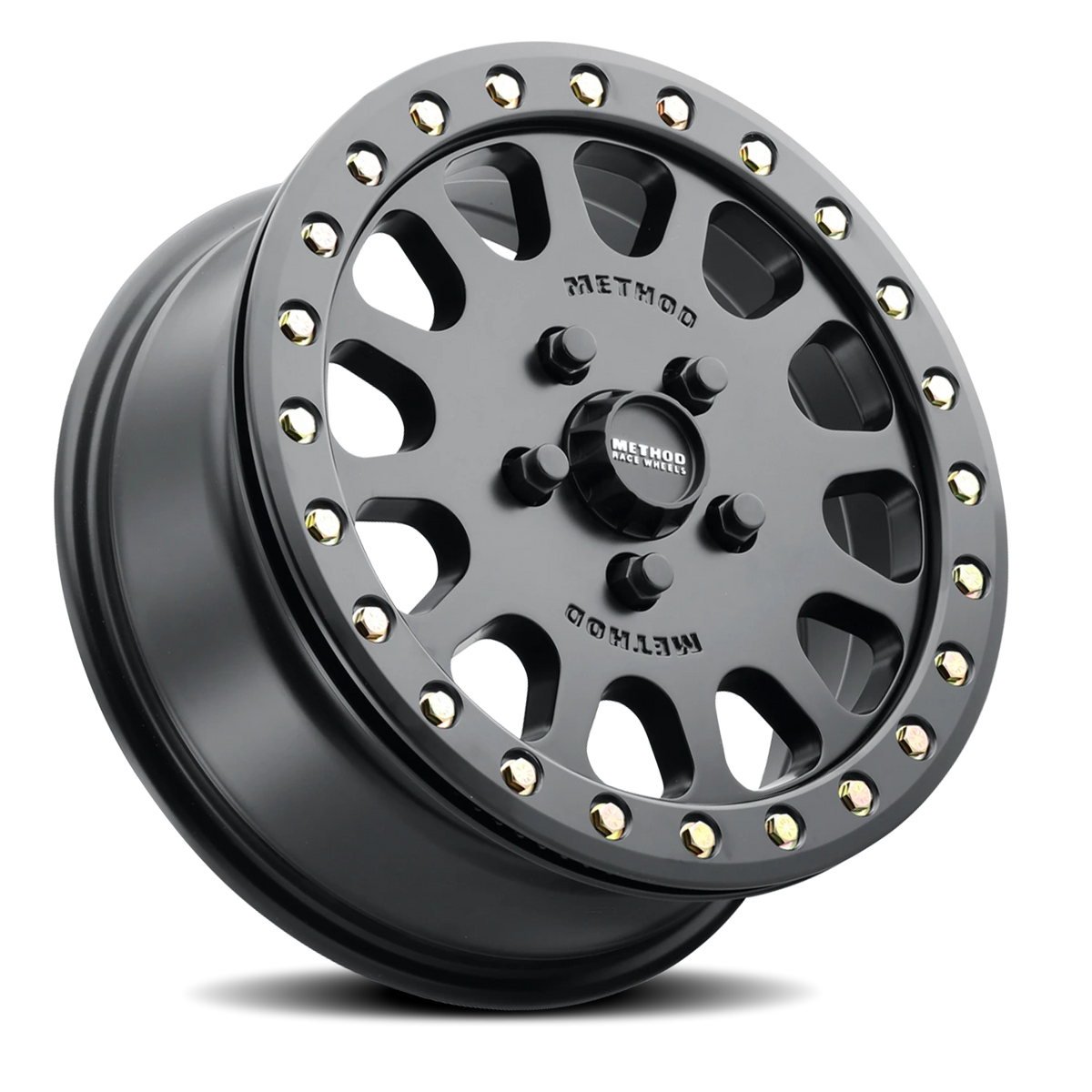 Method Race Wheels MR401 Beadlock UTV Matte Black 15x6 +49 5x114.3mm 72mm