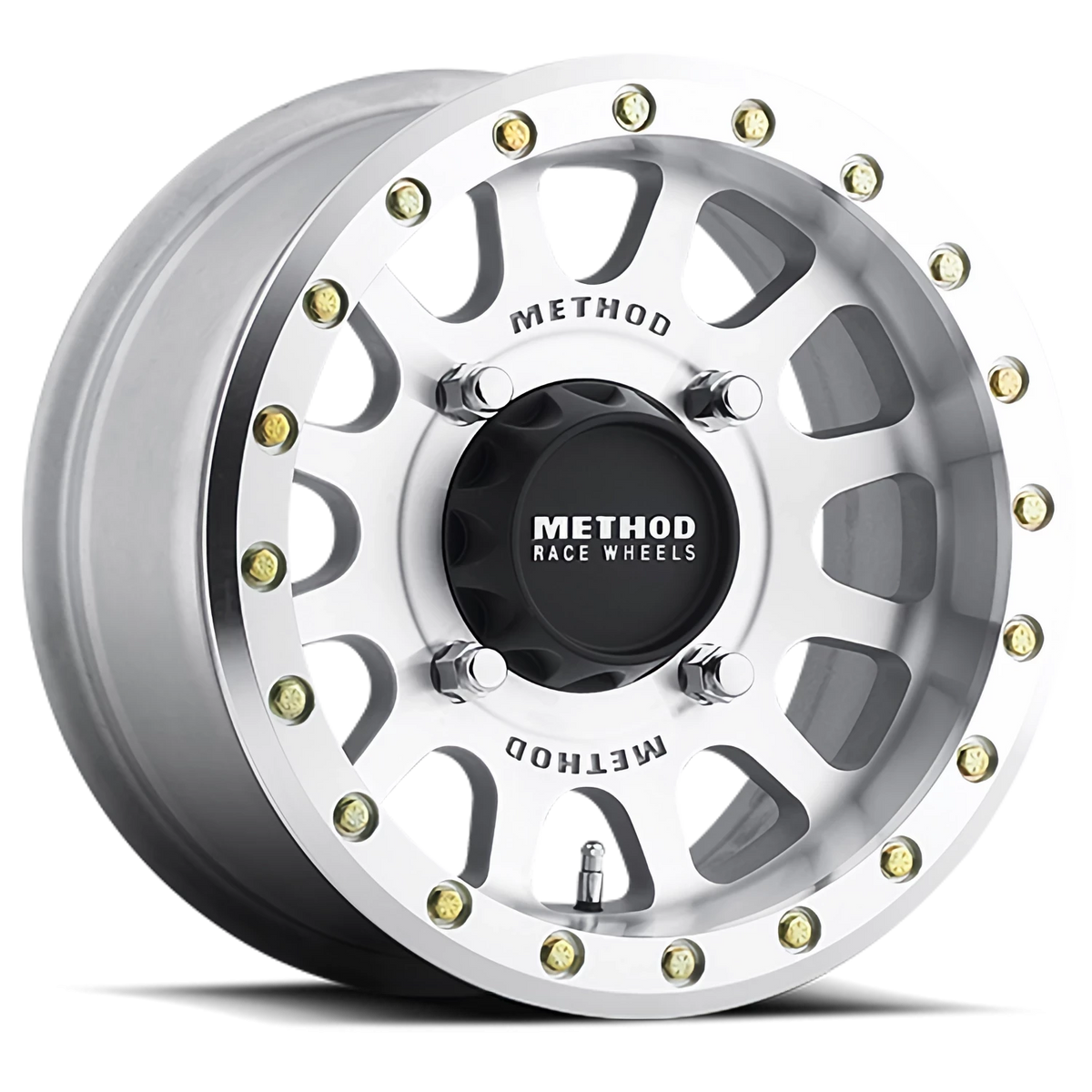 Method Race Wheels MR401 Beadlock UTV Machined Raw Machined 14x7 +38 4x156mm 132mm
