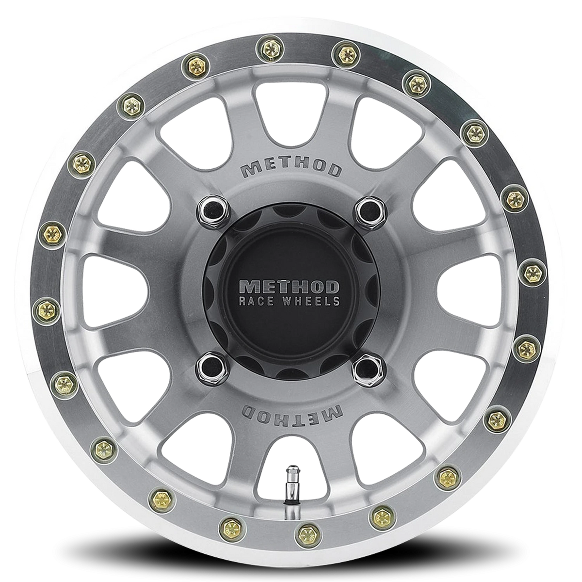 Method Race Wheels MR401 Beadlock UTV Machined Raw Machined 14x7 +38 4x136mm 106mm