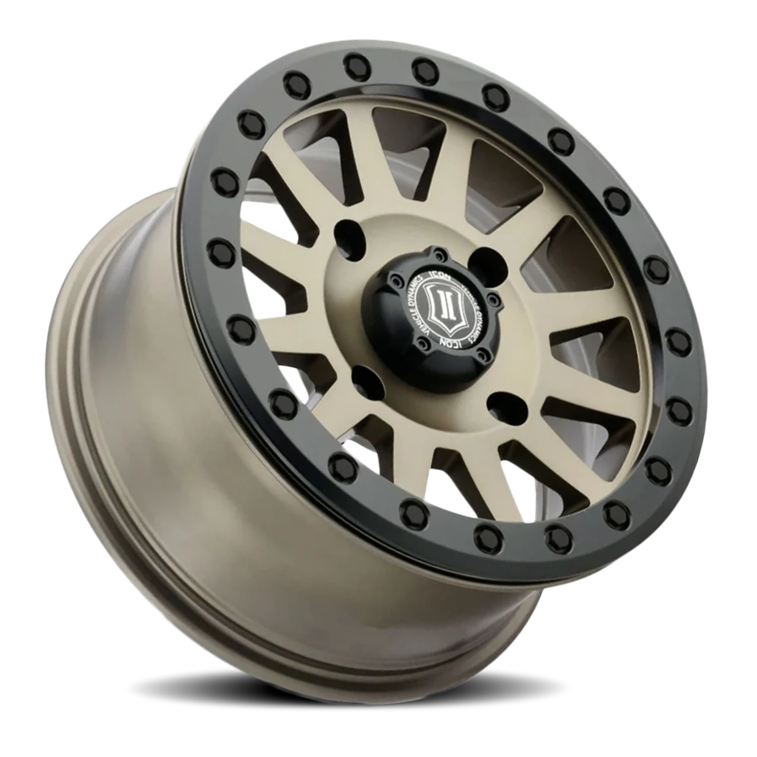 Icon Alloys UTV Compression Bronze 15x7 +12 4x156mm 132mm