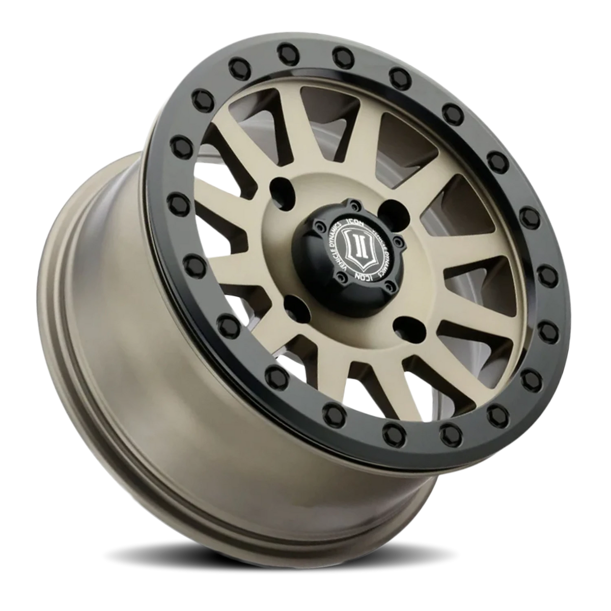 Icon Alloys UTV Compression Bronze 15x7 +38 4x156mm 132mm