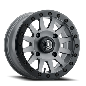 Icon Alloys UTV Compression Titanium 15x7 +38 4x156mm 132mm