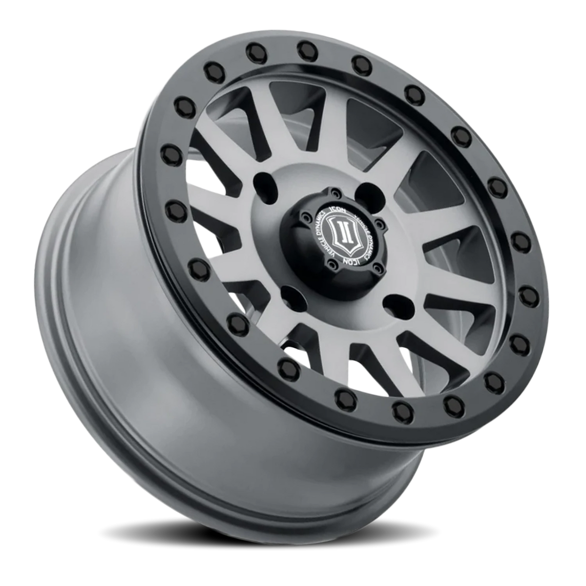 Icon Alloys UTV Compression Titanium 15x7 +38 4x136mm 111mm