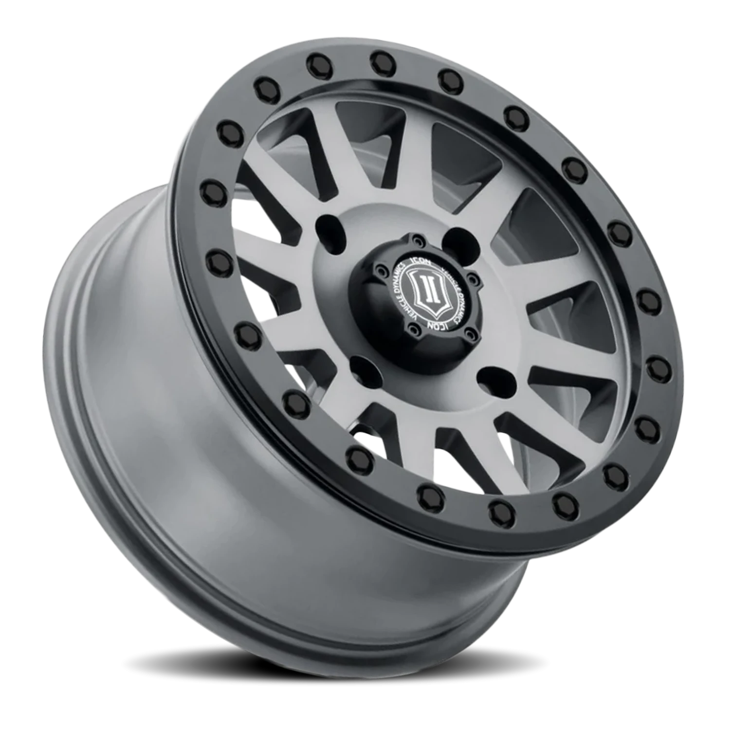 Icon Alloys UTV Compression Titanium 15x7 +38 4x136mm 111mm