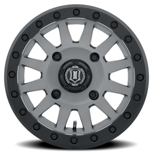 Icon Alloys UTV Compression Titanium 15x7 +12 4x156mm 132mm
