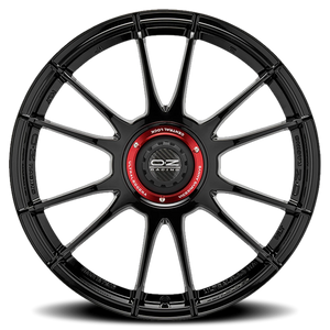 OZ Racing Ultraleggera XX Gloss Black 17x7 +37 4x100mm 68mm