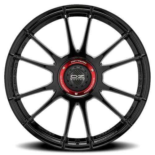 OZ Racing Ultraleggera XX Gloss Black 18x8 +48 5x100mm 68mm