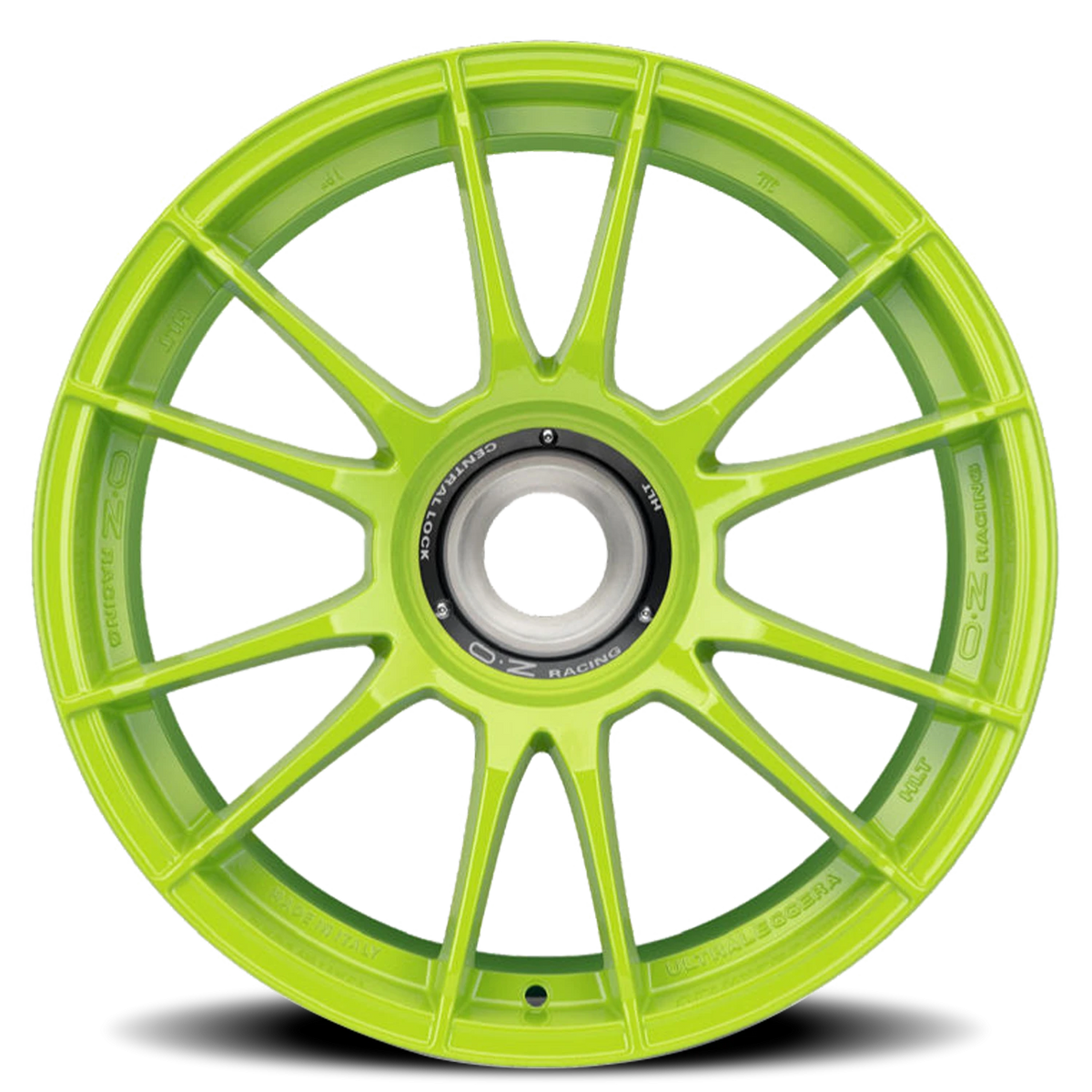 OZ Racing Ultraleggera HLT CL Acid Green 20x11 +50 5x130mm 84mm - Wheelwiz