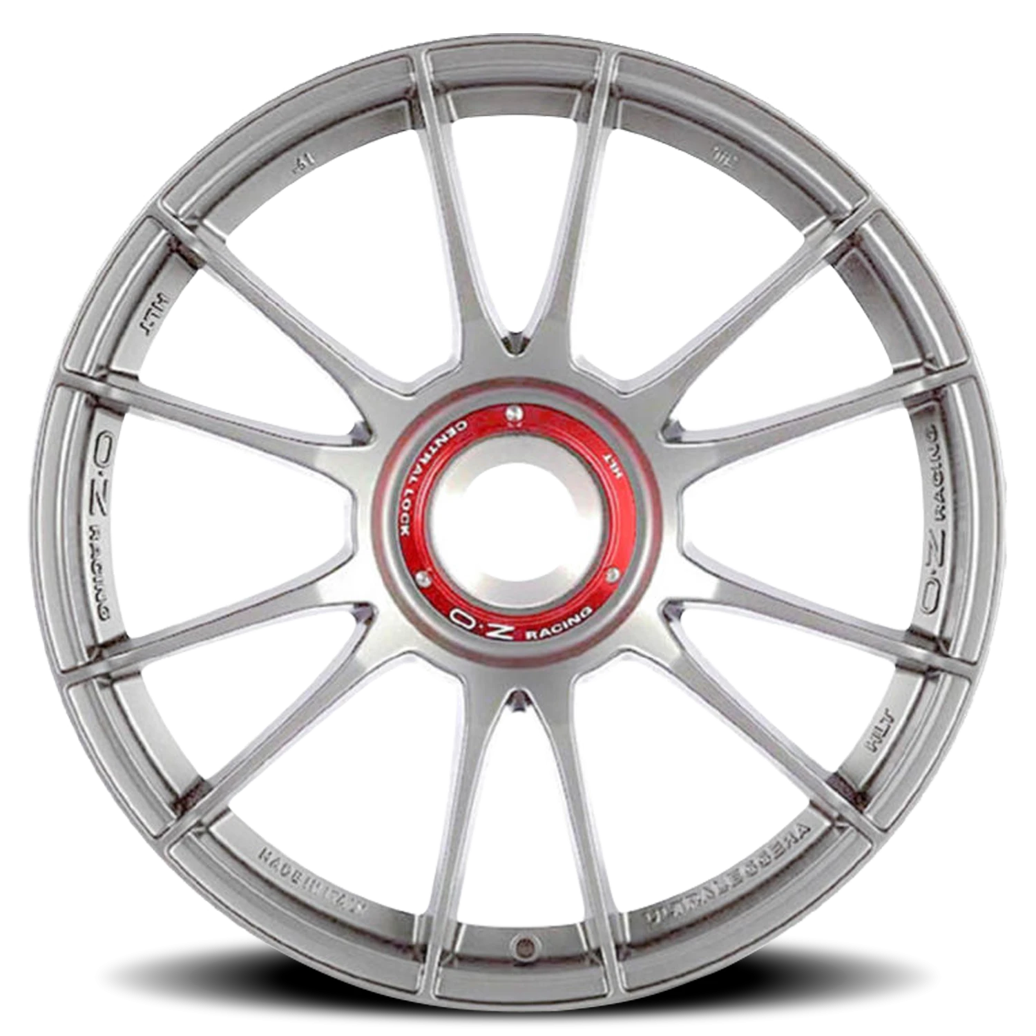 OZ Racing Ultraleggera HLT CL Matte Race Silver 20x12 +47 5x130mm 84mm - Wheelwiz