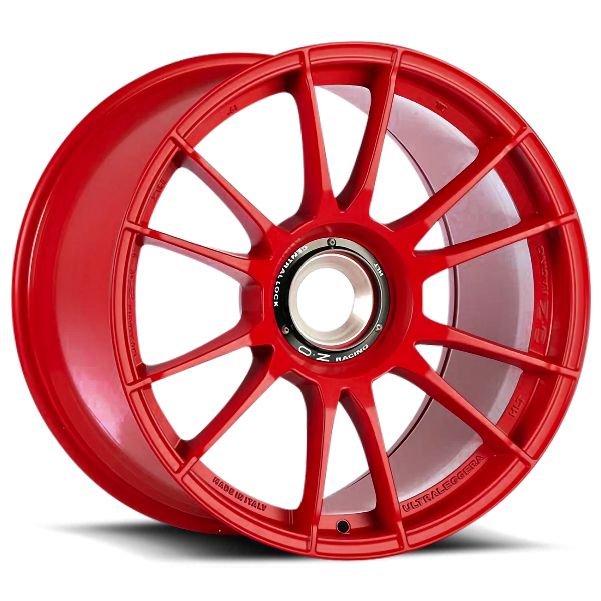 OZ Racing Ultraleggera HLT CL Red 19x8.5 +53 5x130mm 84mm - Wheelwiz