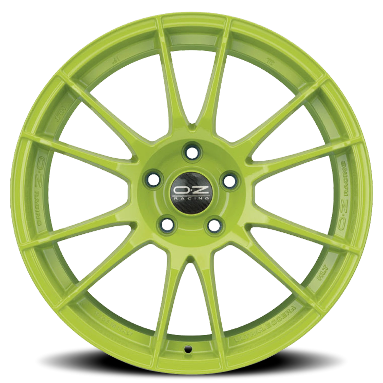 OZ Racing Ultraleggera HLT Acid Green 20x11 +47 5x112mm 57.06mm - Wheelwiz