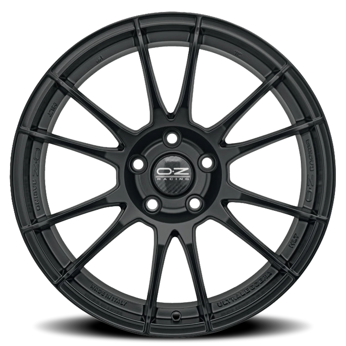 OZ Racing Ultraleggera HLT Matte Black 19x8.5 +49 5x130mm 71.56mm - Wheelwiz