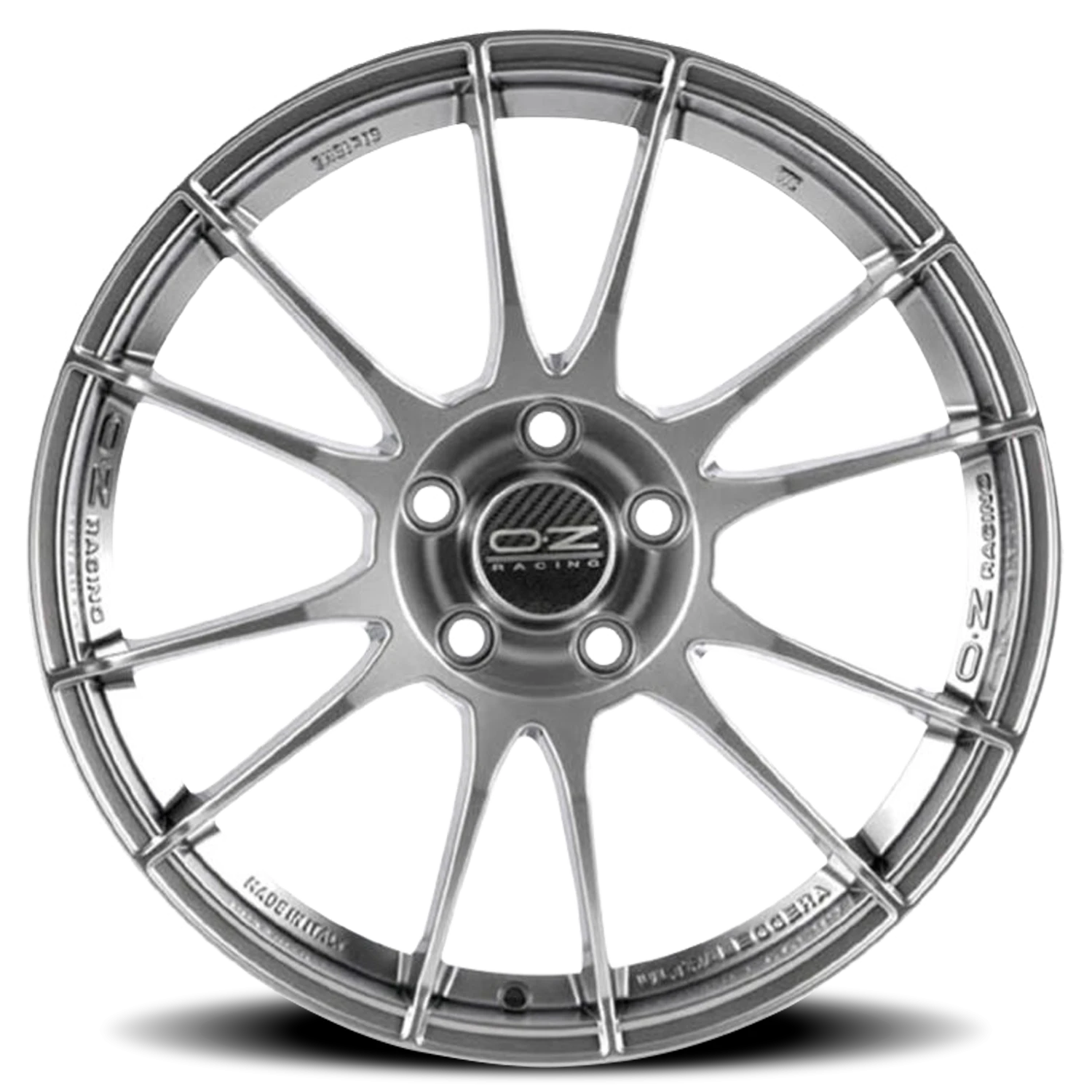 OZ Racing Ultraleggera HLT Matte Race Silver 19x8 +41 5x112mm 75mm - Wheelwiz