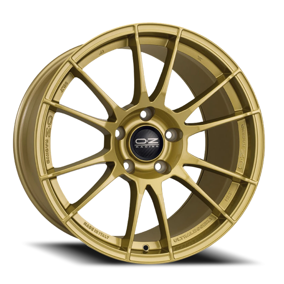 OZ Racing Ultraleggera HLT Gloss Race Gold 20x11.5 +58 5x120mm 67.1mm - Wheelwiz