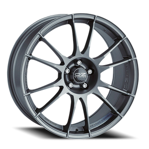 OZ Racing Ultraleggera Matte Graphite Silver 15x7 +37 4x100mm 68mm - Wheelwiz