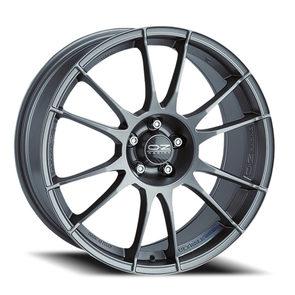OZ 17-7.5J＋48 ウルトラレッジェーラ Ultraleggera OZ Racing Ultraleggera Matte Graphite Silver 17x7.5 +48 5x100mm