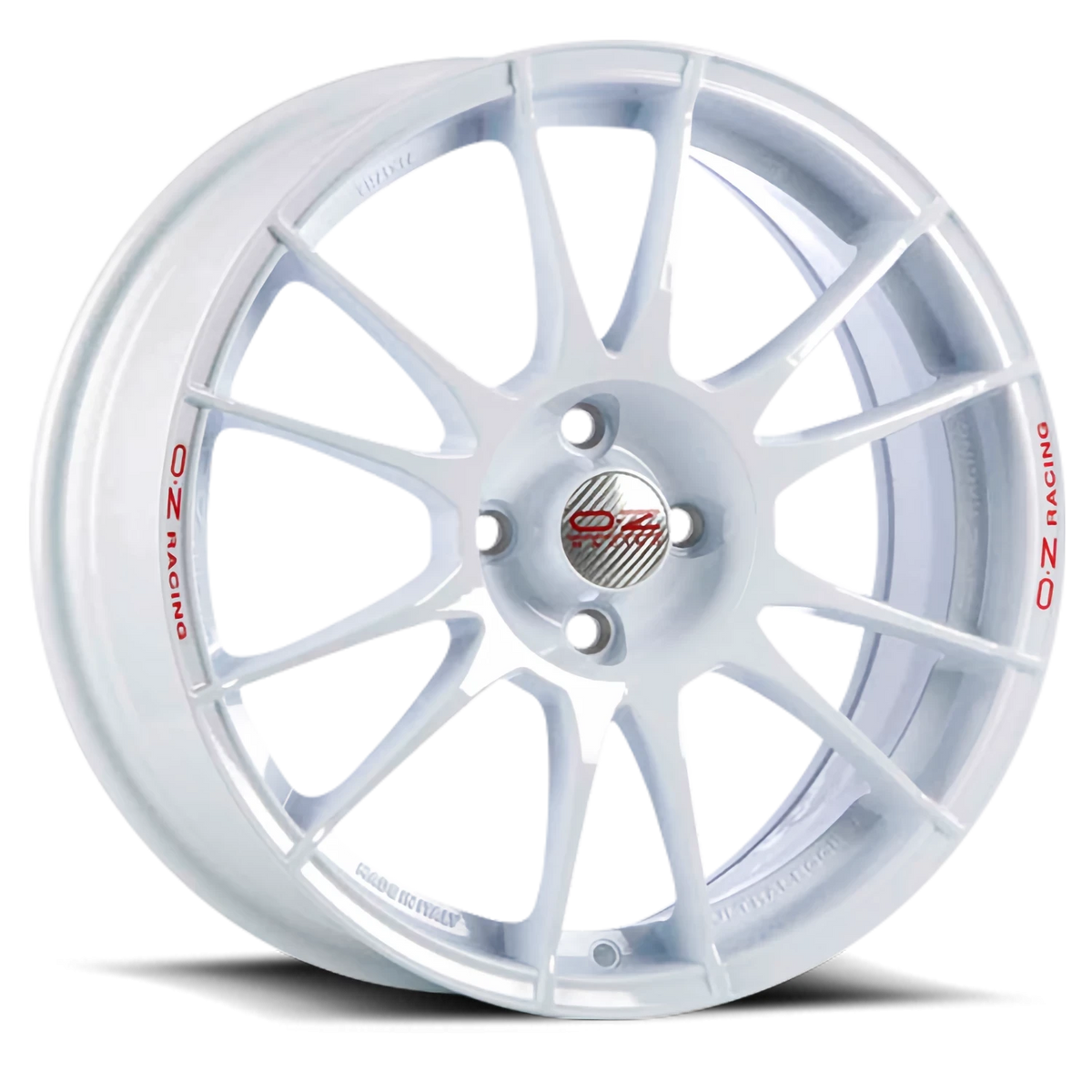 OZ Racing Ultraleggera Gloss White 17x7 +37 4x100mm 68mm - Wheelwiz